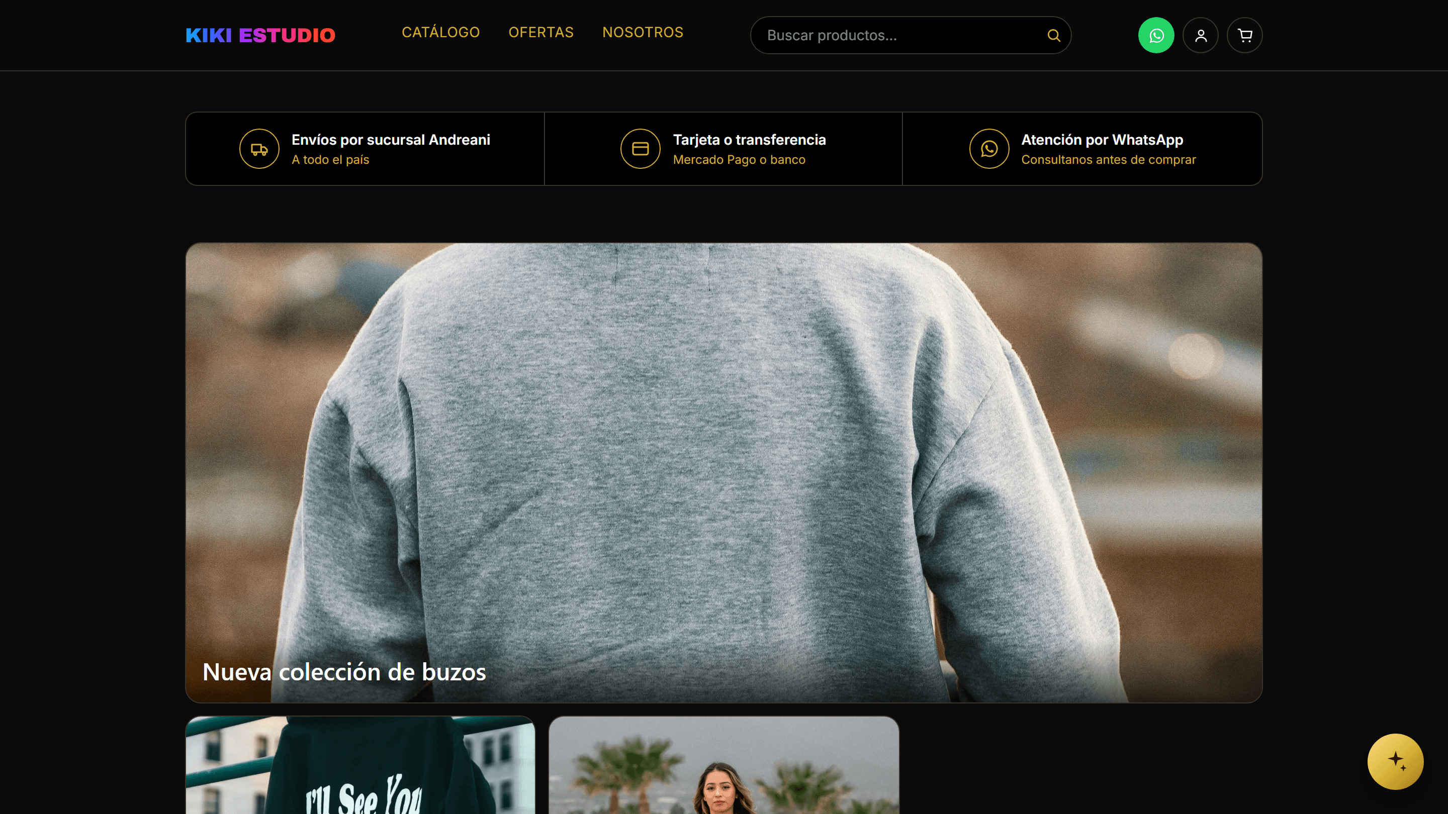 Kiki Estudio — E-commerce de indumentaria estampada con envíos a todo el país